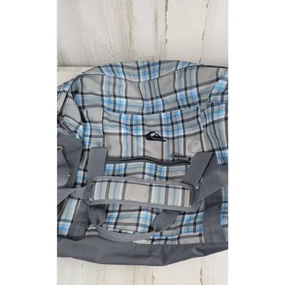 Billabong Quicksilver XL Duffle Bag Carry-on Plaid Luggage Weekender 24"